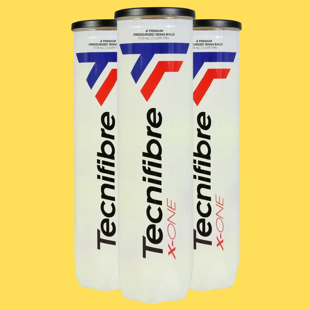 Tecnifibre x-one blik van 4 ballen