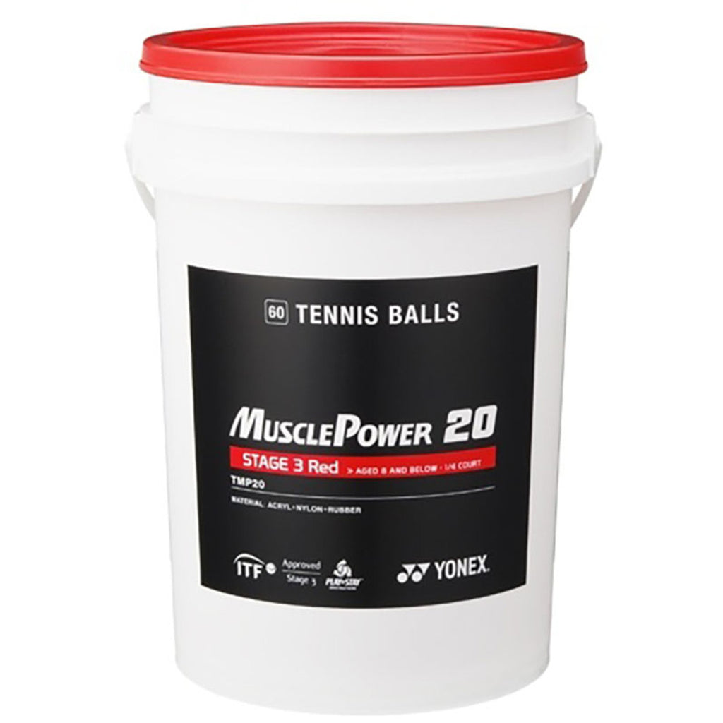 YONEX STAGE 3 60BALL BUCKET RED