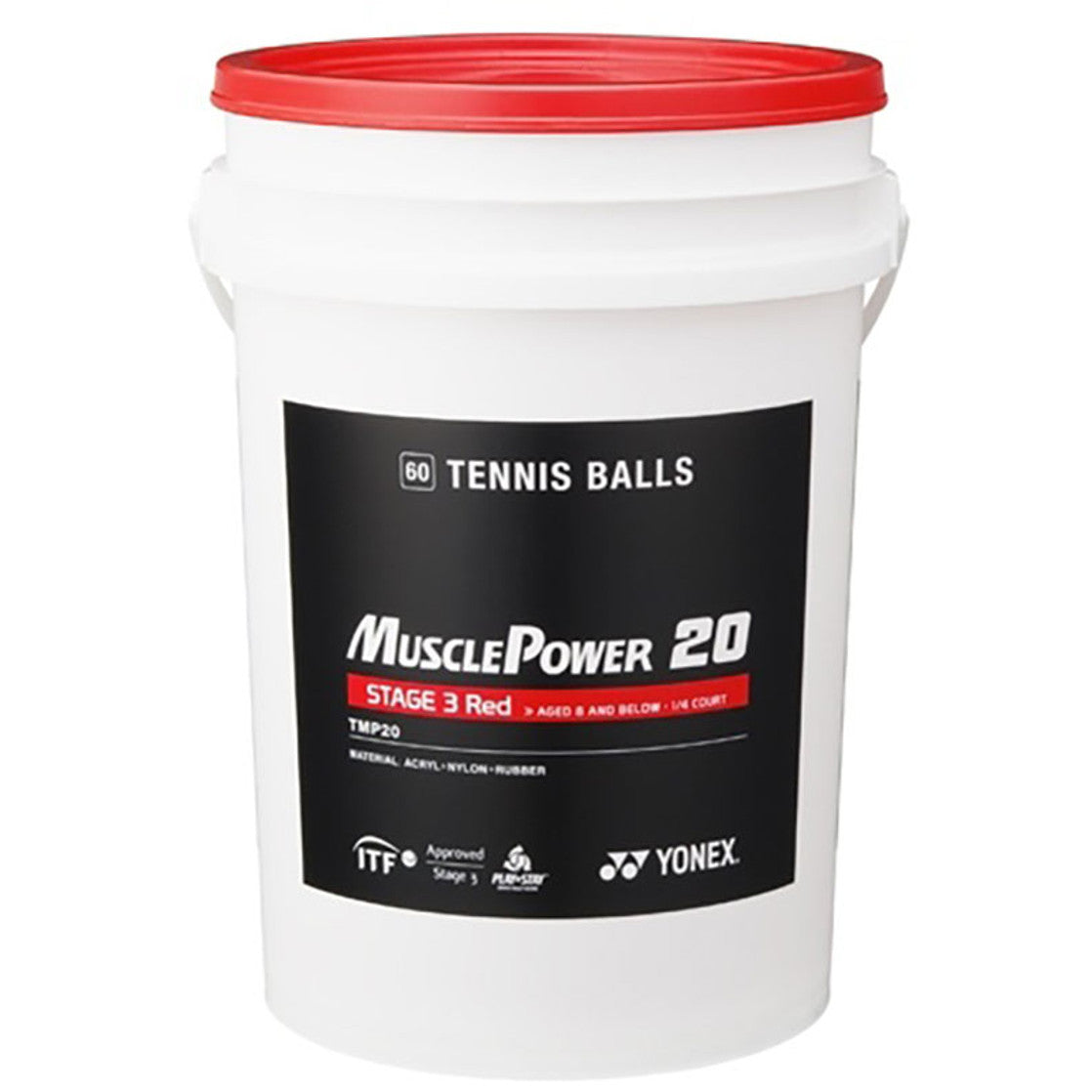 YONEX STAGE 3 60BALL BUCKET RED